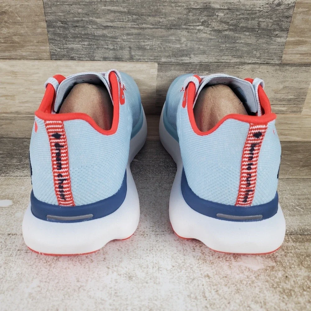 Rabbit Dream Chaser Mens Shoes Sz 9.5 Running Crystal Blue Mesh Lace Up Sneakers